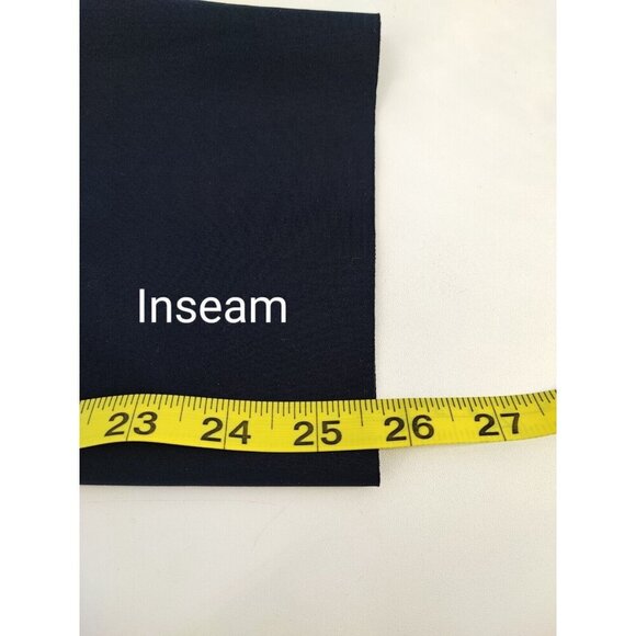 BR Standard Skinny Fit Highrise 4 Way Stretch Navy Blue Pants Size 8 Short - Picture 14 of 15